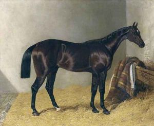 Mango In a Stable 1837 by John Frederick Herring Snr