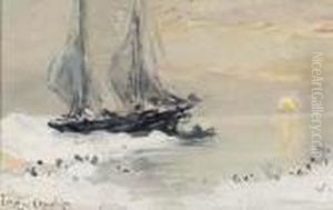 De Heemskerck At Nova Zembla by Louis Apol