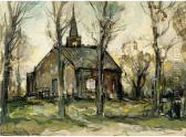 A Church In A Landscape - view 1