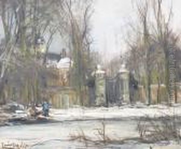 A Country Road In Winter - view 1