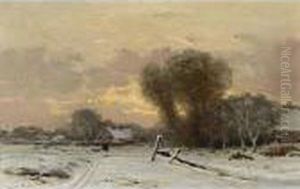 Winter Avond" by Louis Apol