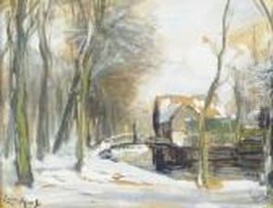 Wooded Winter Landscapes by Louis Apol