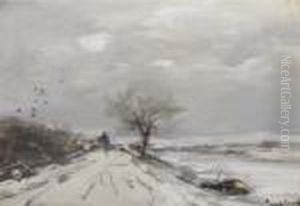A Canal In Winter