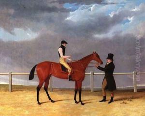 Matilda With Jockey Up by John Frederick Herring Snr
