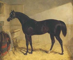 Touchstone Winner 1834 St. Leger by John Frederick Herring Snr