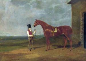 Mountaineer A Chestnut Colt 1826 by John Frederick Herring Snr