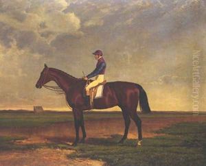 John with Jockey Up by John Frederick Herring Snr
