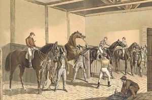 Fores Stable Scenes Thorough Breds