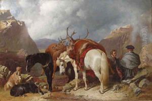 The return from deer stalking by John Frederick Herring Snr