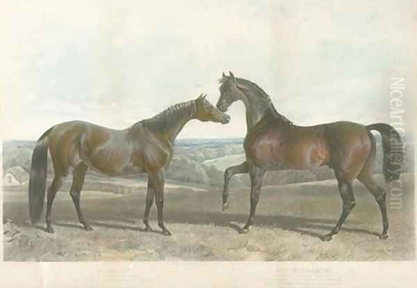Barbelle, bred by Mr. Vansittant and Bay Middleton, bred by the Earl of Jersey - view 1