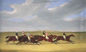 The 1828 Doncaster Gold Cup by John Frederick Herring Snr