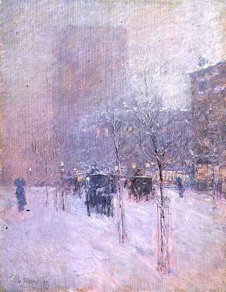 Late Afternoon, New York, Winter, 1900 - view 1