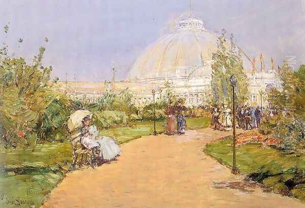 Horticultural Building, World's Columbian Exposition, Chicago 1893 - view 1