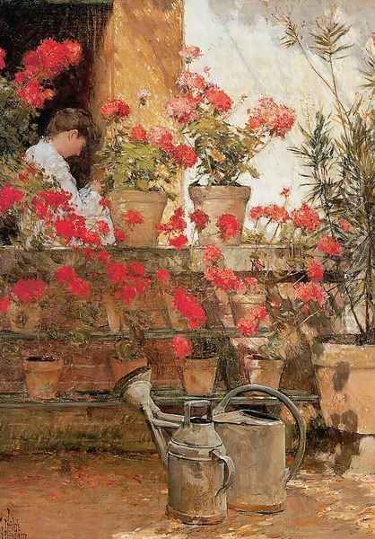 Geraniums 1888 - view 1