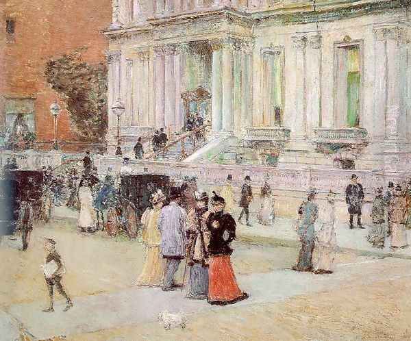 The Manhattan Club (The Stewart Mansion) 1891 - view 1