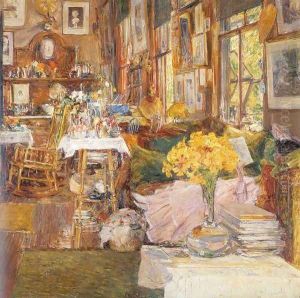 The Room of Flowers 1894 by Childe Hassam