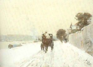 Along the Seine, Winter 1887