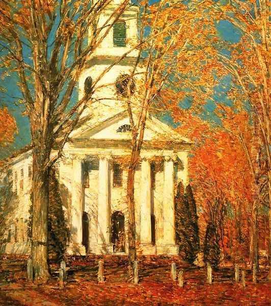 Church at Old Lyme 2 - view 1