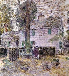 Indian Summer in Colonial Days, 1899 by Childe Hassam