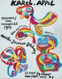Karel Appel, Martha Jackson Gallery, New York