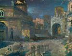 "pont" Et "paysage D'espagne"