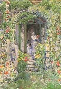 Isles of Shoals Garden 1892 by Childe Hassam