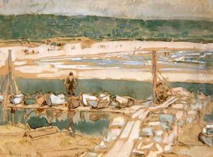 Good Harbor Beach, Gloucester, 1909 by Childe Hassam