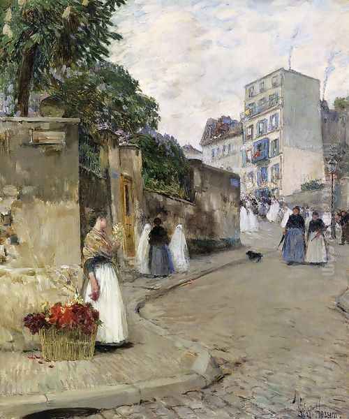 Rue Montmartre, Paris - view 1