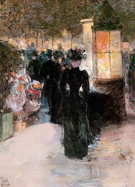 Paris Nocturne 1889 - view 1