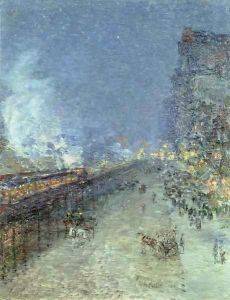 The El, New York, 1894