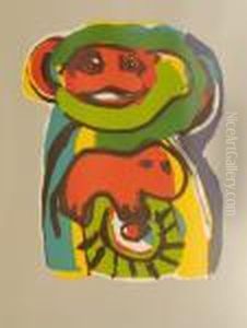 Komposisjon Med Figurer 1975