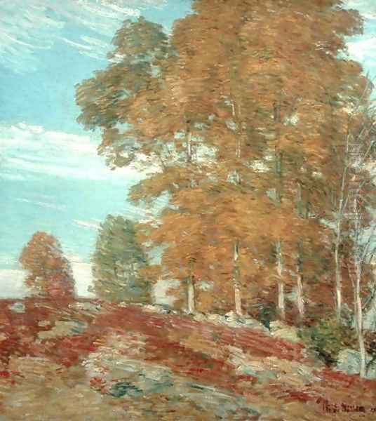 Autumn Hilltop, New England, 1906 - view 1