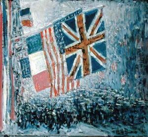 The Big Parade by Childe Hassam