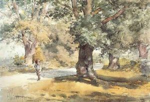 Wayside Inn, Sudbury, Massachusetts 1882 by Childe Hassam