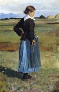 French Peasant Girl by Childe Hassam