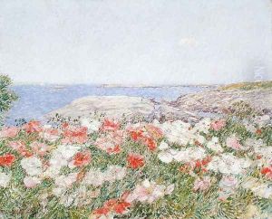 Poppies on the Isles of Shoals, 1890 by Childe Hassam