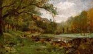 Paysage Au Cours D'eau. Paysage Au Cours D'eau.