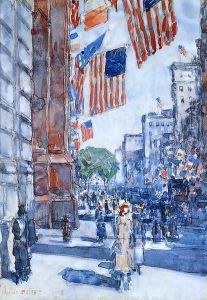 Flags, Fifth Avenue