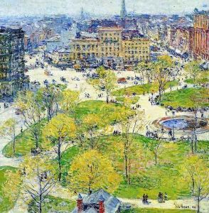 Union Square in Spring