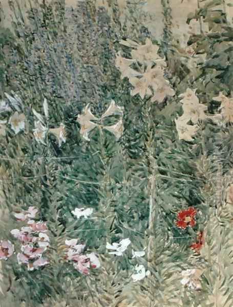 Larkspurs and Lilies, 1893 - view 1
