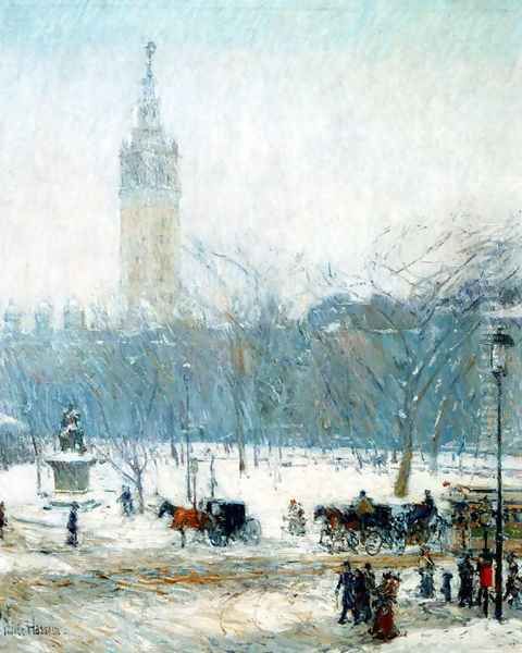 Snowstorm Madison Square - view 1