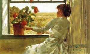Summer Evening by Childe Hassam
