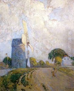 Windmill at Sundown, East Hampton