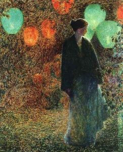 July Night by Childe Hassam