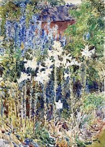 Flower Garden by Childe Hassam