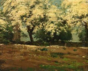 Blossoms by Childe Hassam