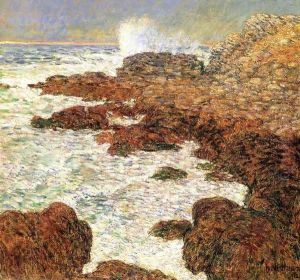 Seaweed and Surf, Appledore by Childe Hassam