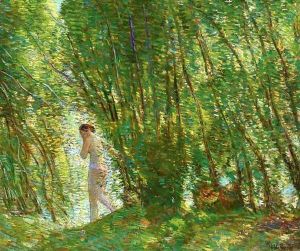 At Sunset by Childe Hassam