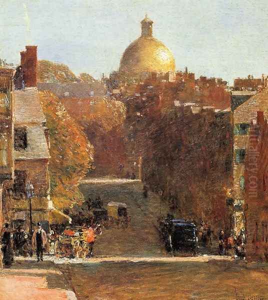 Mount Vernon Street, Boston - view 1