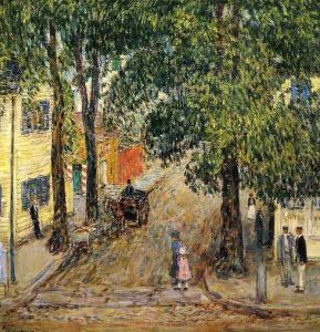 Duke Street, Newport by Childe Hassam